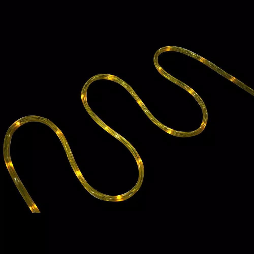 Starlite Creations 18 ft. 72-LED Mini Rope Gold Lights, Weather Resistant Indoor/Outdoor Specialty Lights