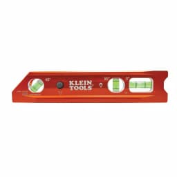 Klein Tools 9 in. Lighted Rare Earth Magnet Torpedo Billet Aluminum Level thumbnail 1