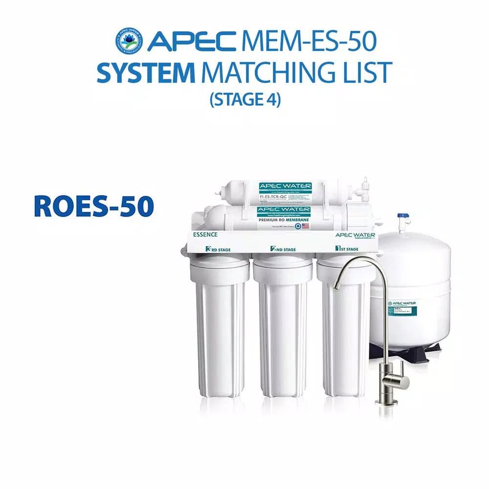 APEC Water Systems ESSENCE 50 GPD Reverse Osmosis Membrane Replacement Filter for ROES-50