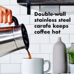 OXO On 9-Cup Stainless Steel Drip Coffee Maker with Stainless Steel Carafe thumbnail 3