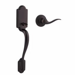 Kwikset Arlington Tustin Left-Handed Door Lever, Venetian Bronze thumbnail 1