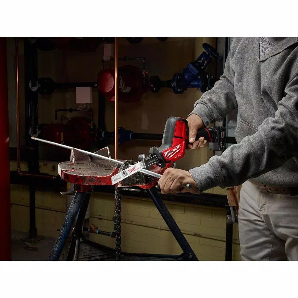 Milwaukee M12 FUEL 12V Lithium-Ion Brushless Hackzall and Impact Driver 2-Tool Combo Kit