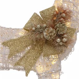 Home Accents Holiday 3 ft LED Lighted White Deer and Doe Set thumbnail 11