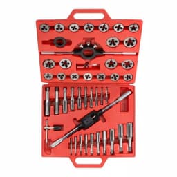 TEKTON 45-Piece Metric Tap and Die Set, Tungsten Alloy High Speed Steel thumbnail 1