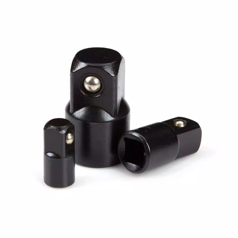 TEKTON 3-Piece Impact Adapter Set, Chrome Vanadium Steel
