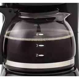 Continental 4-Cup Black Drip Coffee Maker with Non-Stick Keep Warm Plate and Permanent Filter thumbnail 4