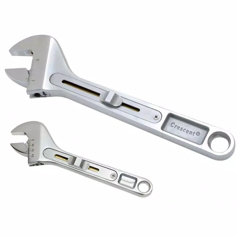 Crescent Rapid Slide Adjustable Wrench Set, 2-Piece (6 in. and 10 in.)