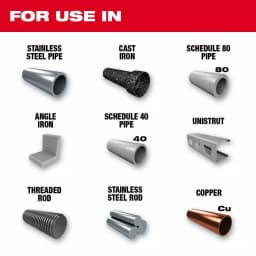 Milwaukee 27 in. Extreme Thin Metal 12/14 TPI Band Saw Blades, 3-Pack thumbnail 2