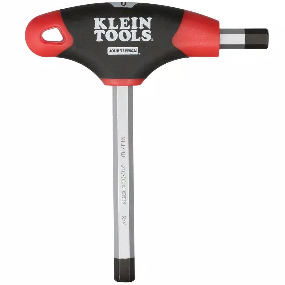 Klein Tools Journeyman 10-Piece SAE T-Handle Hex Key Set with Metal Stand