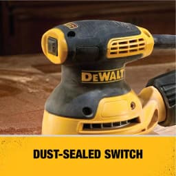 DEWALT DWE6421K 3 Amp Corded 5 in. Random Orbital Hook and Loop Sander thumbnail 5