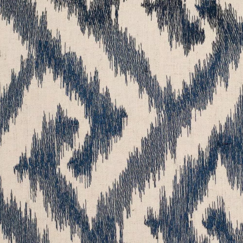 Safavieh Teddy Blue Geometric Embroidered Throw Pillows, 18 x 18 in. (Set of 2)