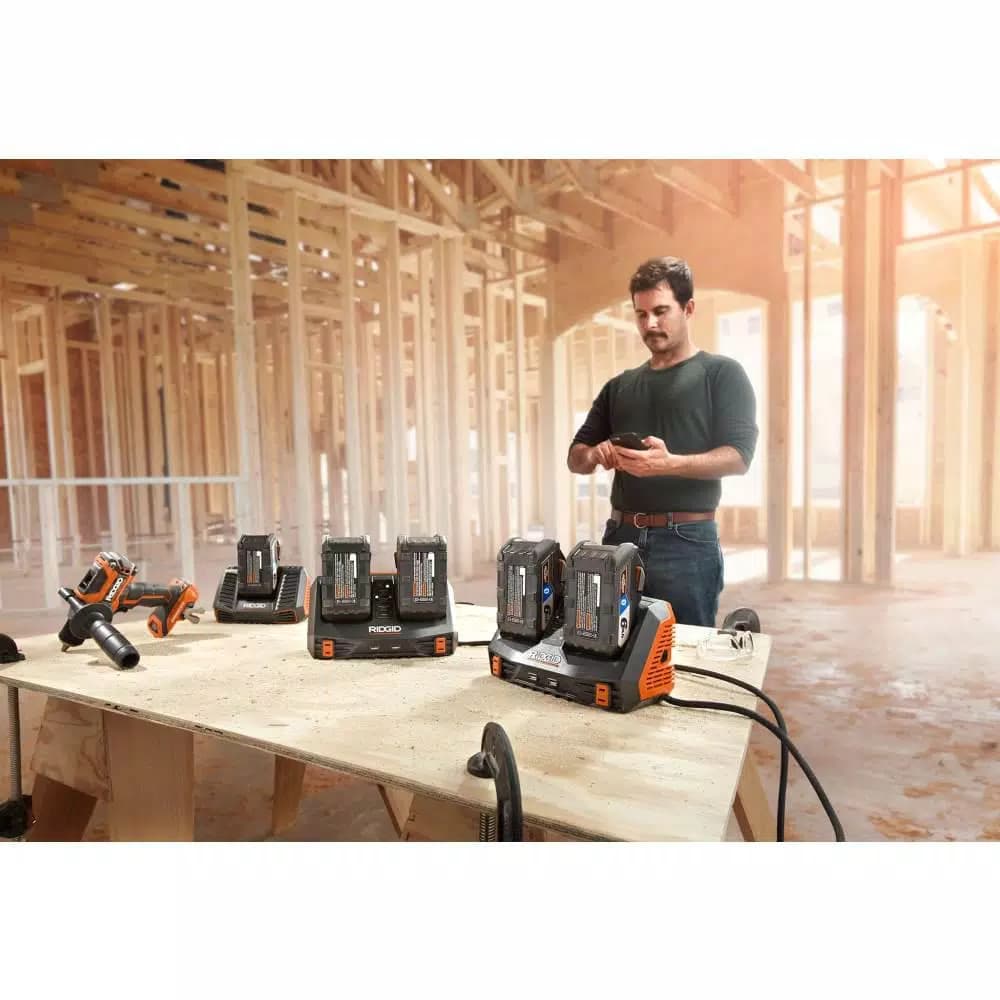 RIDGID 18V OCTANE 9.0 Ah Lithium-Ion Battery and Charger Kit