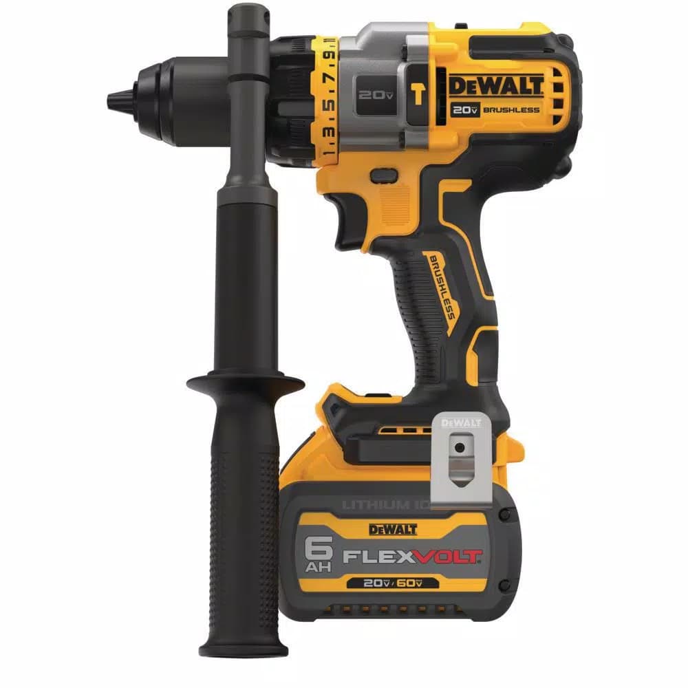 DEWALT 20V MAX Brushless Hammer Drill and Impact Driver Combo Kit with FLEXVOLT Advantage