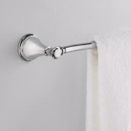Delta Cassidy 24 in. Single Towel Bar in Polished Chrome thumbnail 2