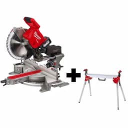 Milwaukee M18 FUEL 12 in. Dual Bevel Sliding Compound Miter Saw Kit with Stand, Battery & Charger thumbnail 1