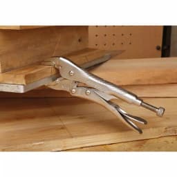 Husky 3-Piece Locking Pliers Set with Long Nose and Heat-Treated Jaws thumbnail 4