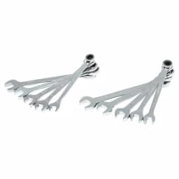 Husky 10-Piece Ratcheting Combination Wrench Set, SAE and Metric thumbnail 1