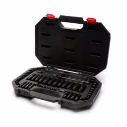 Husky 60-Piece 3/8 in. Drive 100-Position Universal Socket and Ratchet Mechanics Tool Set thumbnail 1