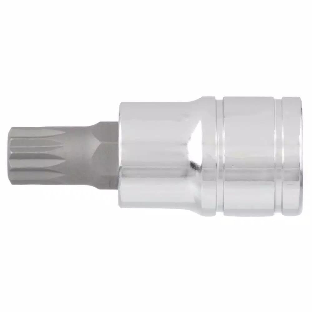 Capri Tools 10 mm XZN Triple Square Bit Socket, 3/8 in. Drive, S2 Steel