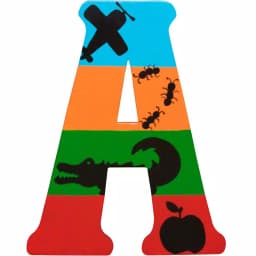 Jeff McWilliams Designs 23 in. Oversized Unfinished Wood Letter A - Industrial Style Wall Decor thumbnail 3
