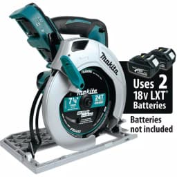 Makita 18V X2 LXT Lithium-Ion (36V) 7-1/4 in. Cordless Circular Saw, Tool Only thumbnail 2