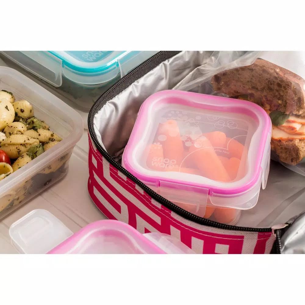 Snapware Total Solutions 8-Piece Plastic Food Storage Set with Airtight Leak-Proof Lids