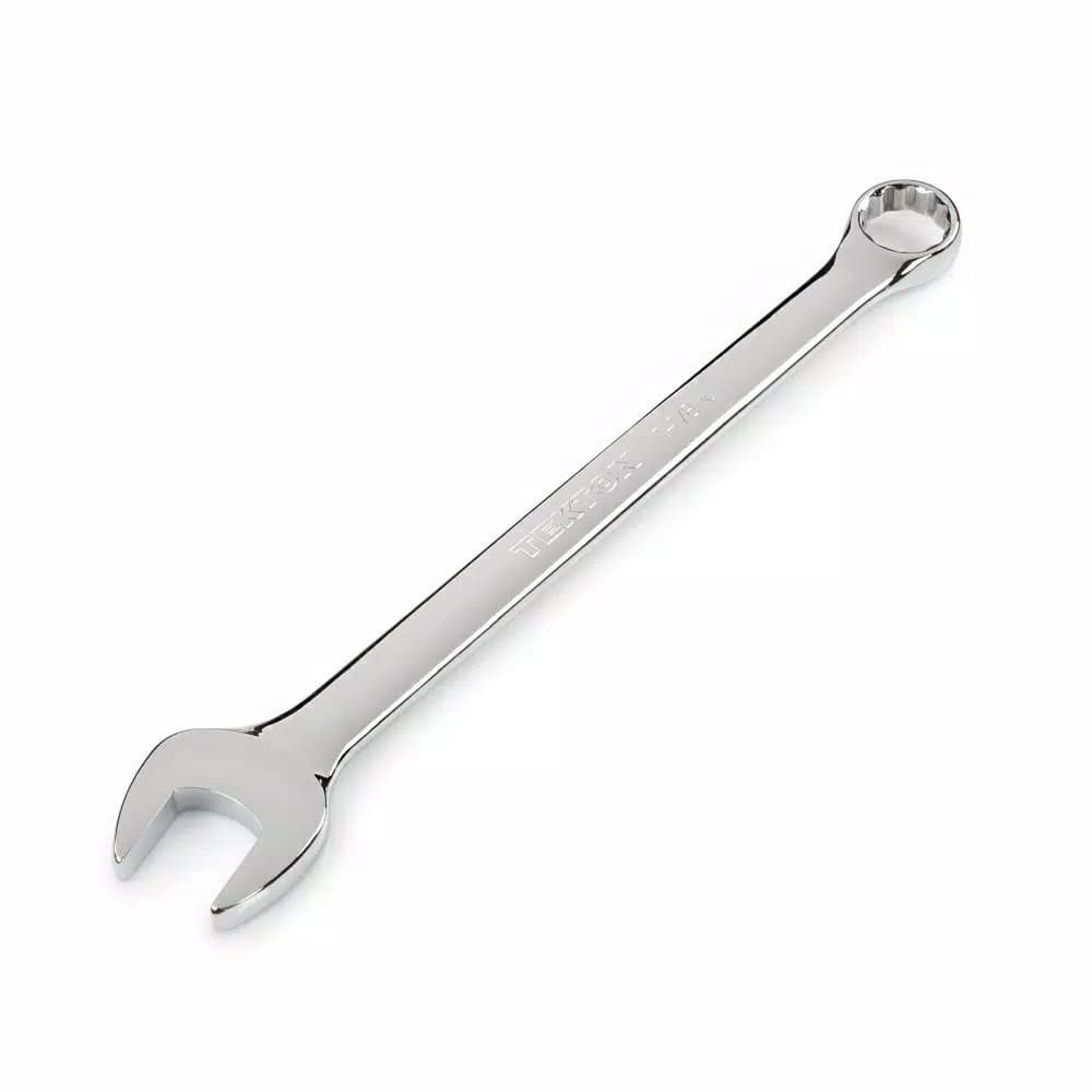 TEKTON 1-1/8 in. Combination Wrench, 12-Point Box End, Chrome Vanadium Steel