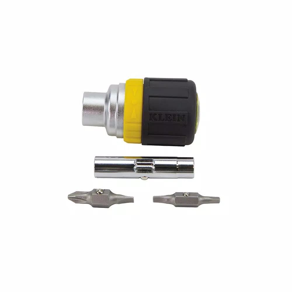 Klein Tools 2-Piece Confined Space Electrical Maintenance Set with NCVT-3 Voltage Tester & 6-in-1 Stubby Screwdriver