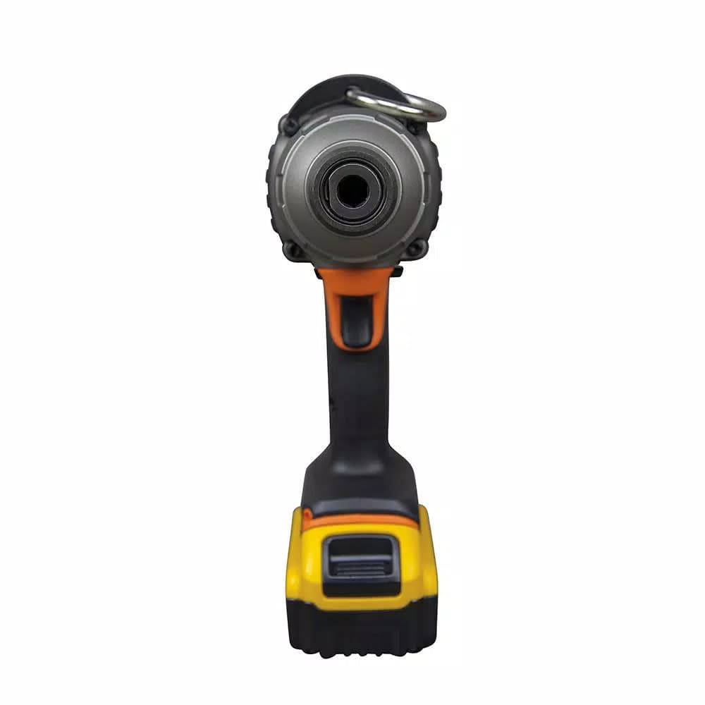 Klein Tools DeWALT 20V MAX Brushless Cordless 7/16 in. Impact Wrench Kit with Two 4.0 Ah Batteries and Charger
