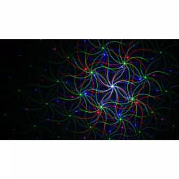 LEDMALL 3-Color RGB Outdoor Laser Projector Lights with RF Remote and 8 Moving Patterns thumbnail 2
