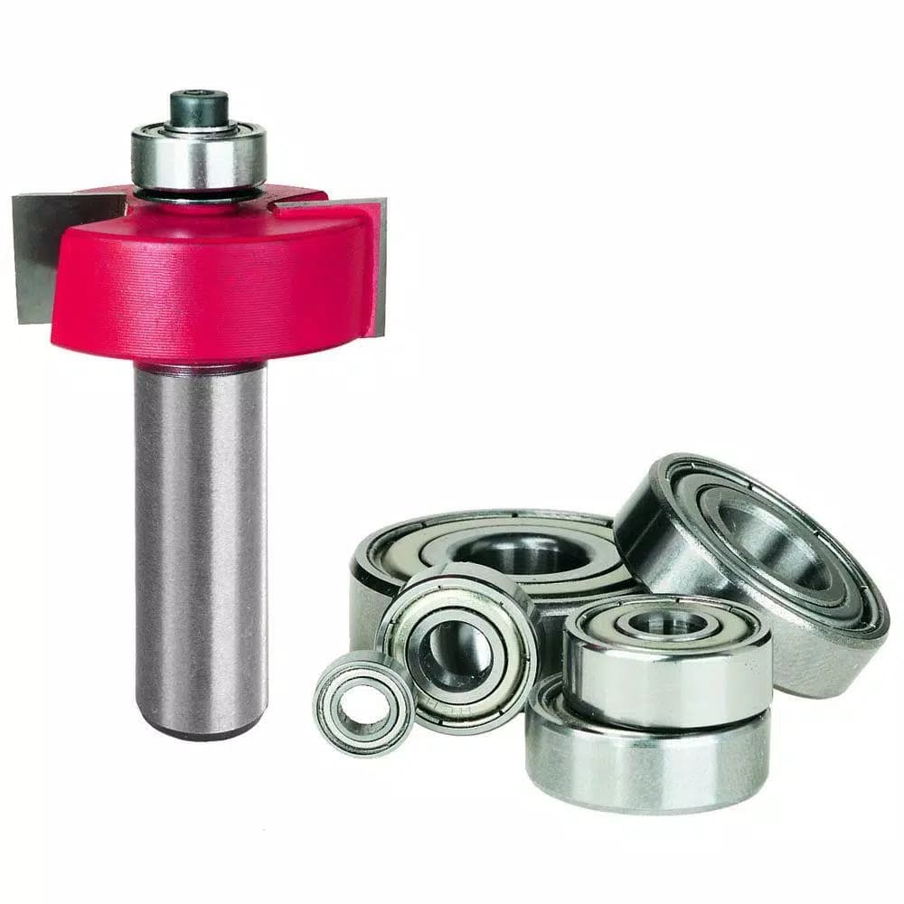 Diablo 1/2 in. Multi-Rabbet Router Bit Set with Interchangeable Bearings