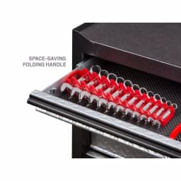 TEKTON 12-Tool Store-and-Go Stubby Wrench Rack Keeper, Red thumbnail 10