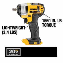 DEWALT 20V MAX Cordless 7-Tool Combo Kit with ToughSystem Case, 3 Batteries & Impact Wrench thumbnail 11