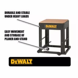 DEWALT Mobile Thickness Planer Stand with Mobile Base and MDF Top thumbnail 2