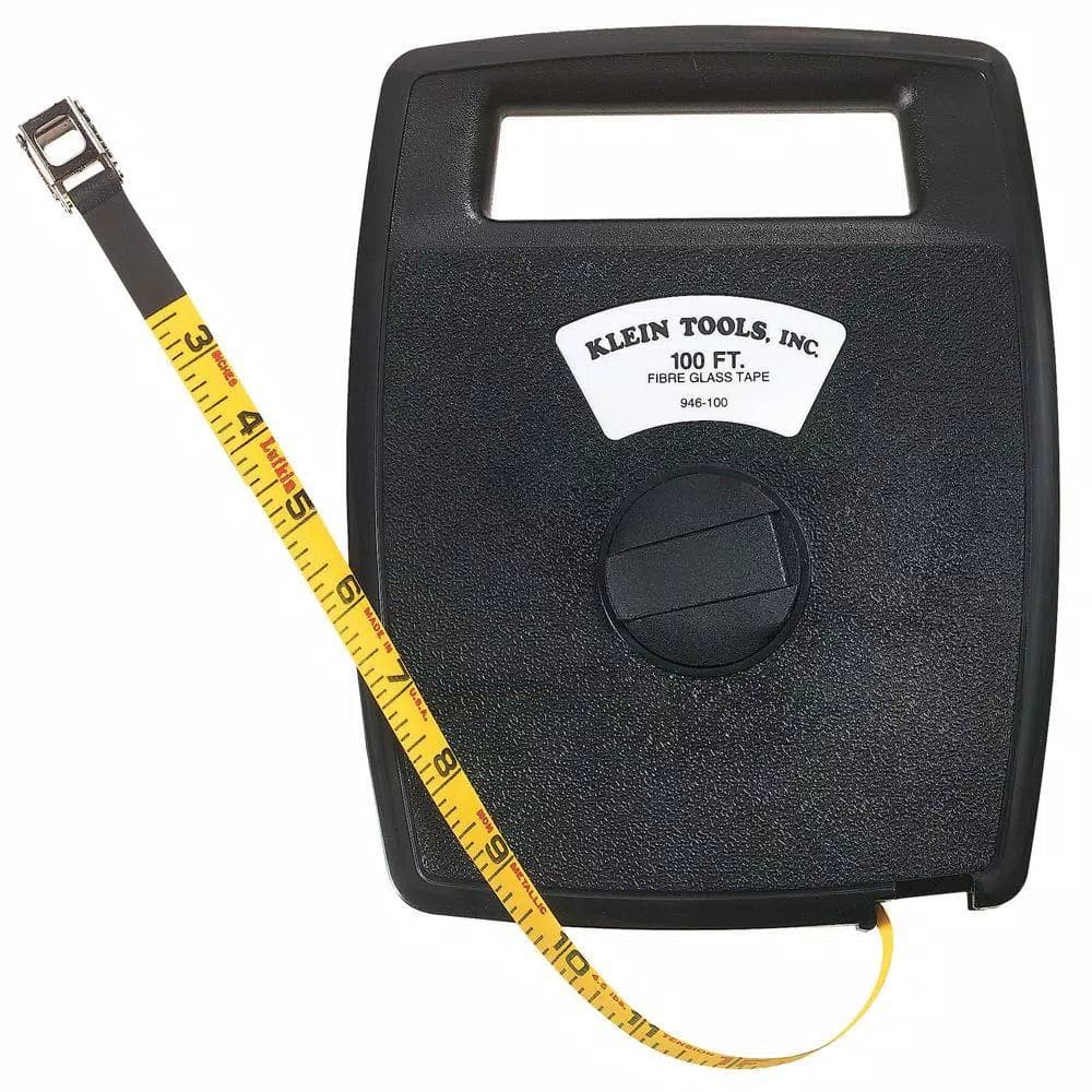 Klein Tools 100 ft. Woven Fiberglass Tape Measure