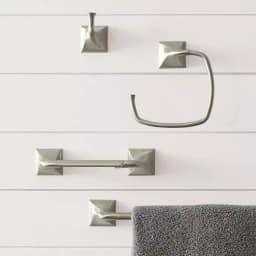 Delta Everly Single Towel and Robe Hook in Brushed Nickel thumbnail 9