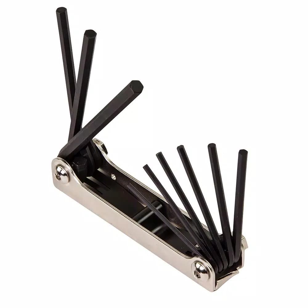 Klein Tools 9-Piece Folding Hex-Key Set, SAE Inch Sizes