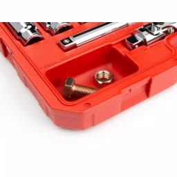 TEKTON 3/4 in. Drive Deep 6-Point Metric Socket and Ratchet Set, 19 mm to 50 mm (27-Piece) thumbnail 7