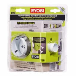 RYOBI Wood/Metal Door Lock Installation Kit with Dual Backset Adjustment thumbnail 11