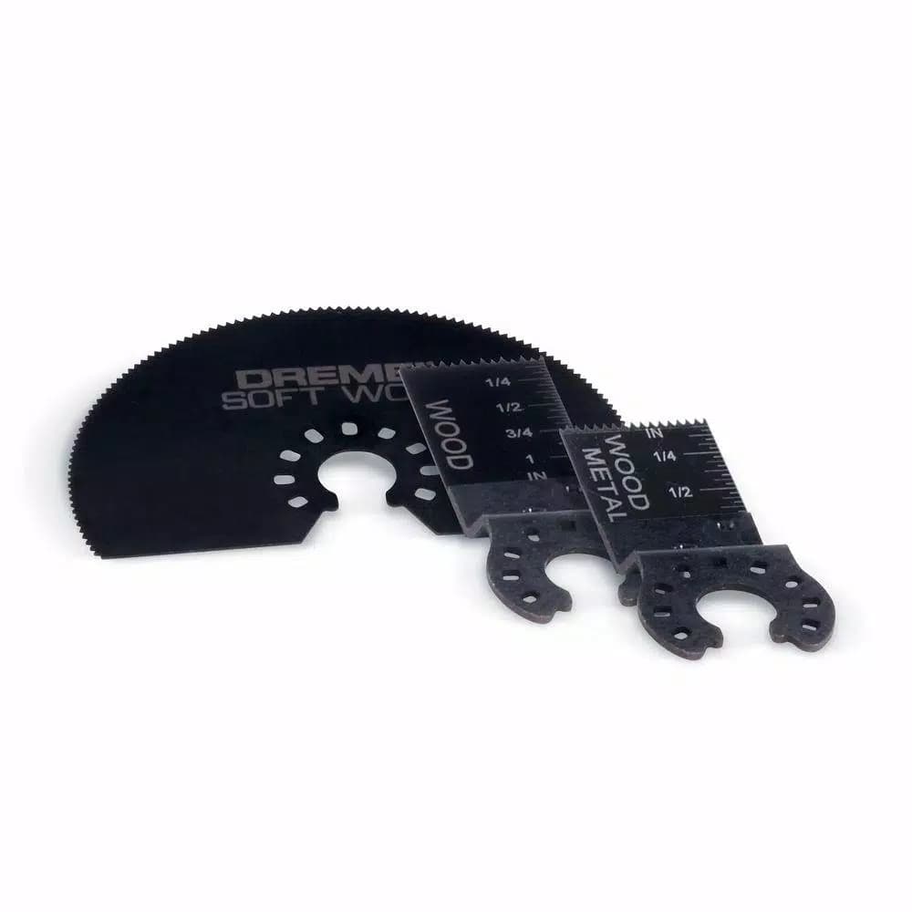 Dremel Multi-Max Oscillating Tool Universal Cutting Blade Assortment, 3-Pack