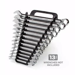 TEKTON 13-Tool Store-and-Go Wrench Rack Keeper, Black thumbnail 2