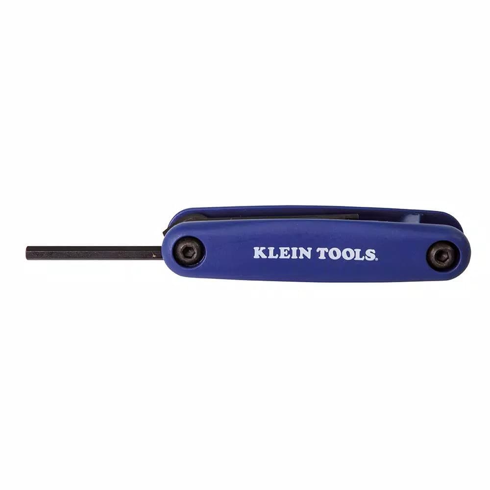 Klein Tools 70573 Grip-It Folding Hex Key Set, 12-Piece SAE/Metric