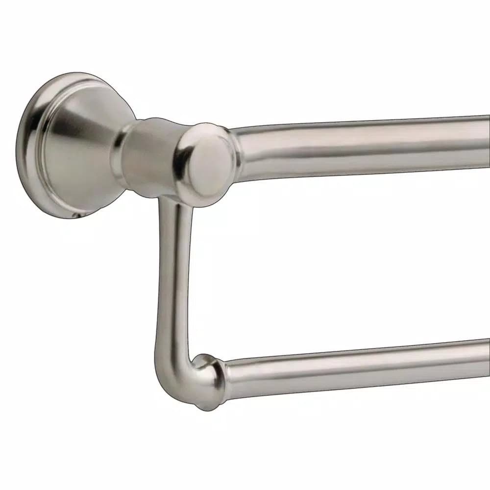 Delta Decor Assist Traditional 24 in. Towel Bar with Integrated Assist Bar, Stainless Steel