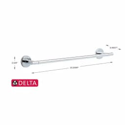 Delta Lyndall 18 in. Chrome Towel Bar thumbnail 5