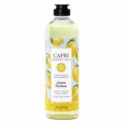 Capri Essentials Lemon Verbena Dish Soap - Plant-Based & Biodegradable thumbnail 1