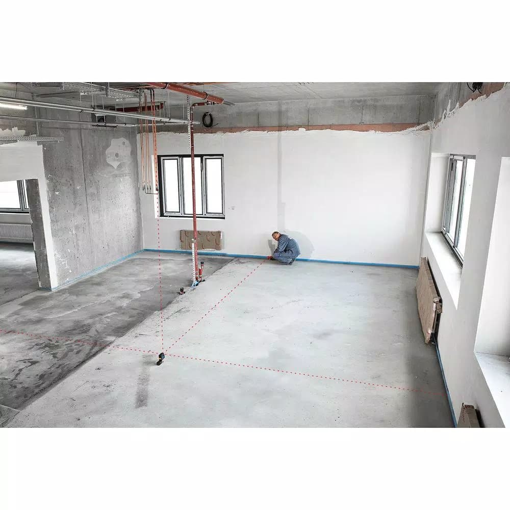 Bosch GPL5S Self-Leveling 5-Point Plumb and Square Laser Level, 100 ft.