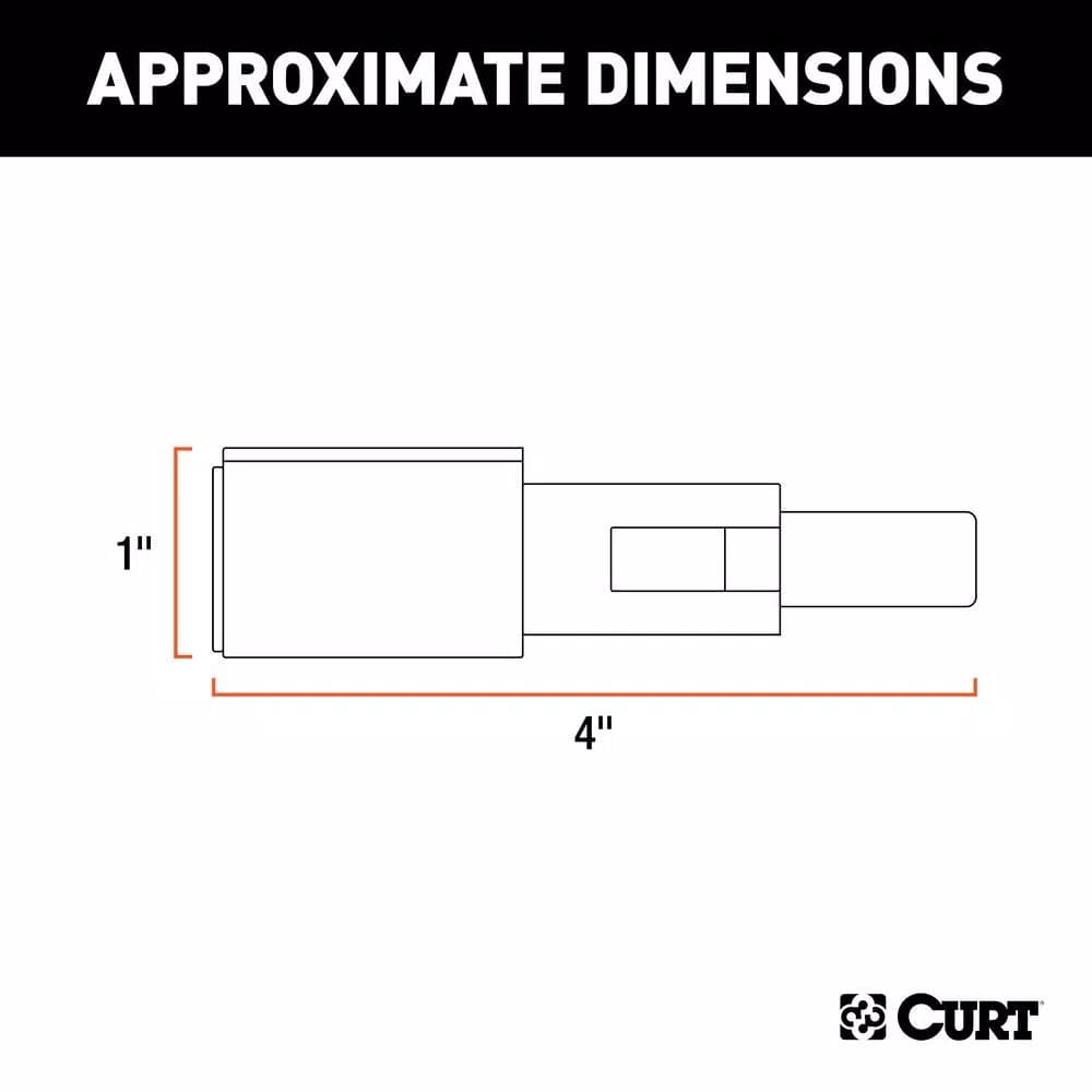 CURT 6-Way Round Trailer Connector Tester