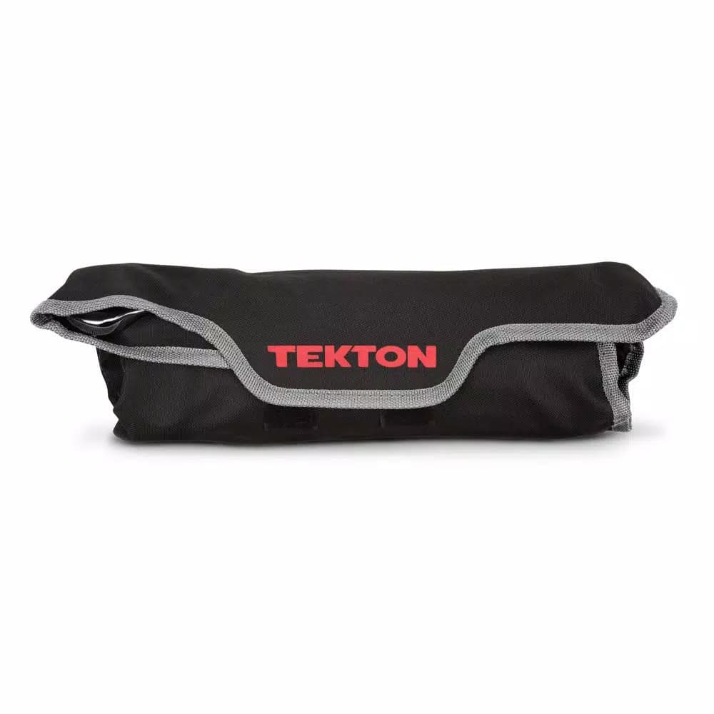 TEKTON 15-Tool Combination Wrench Roll-Up Pouch, 1/4 in. to 1 in.