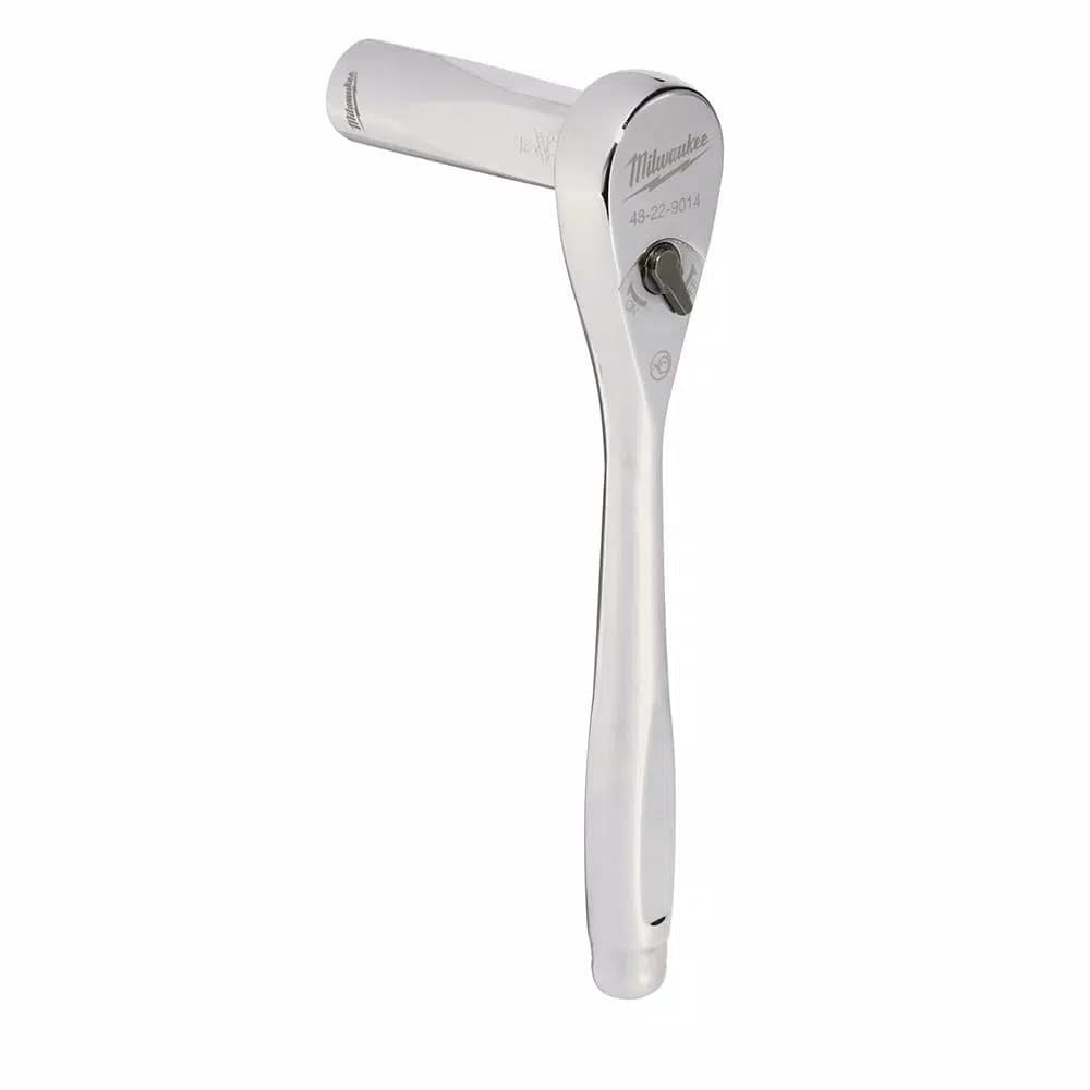 Milwaukee 1/4 in. Drive 90-Tooth Slim Profile Ratchet