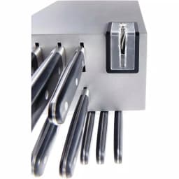 KitchenAid 14-Piece German Stainless Steel Knife Set with Triple Rivet Handles and Wood Block thumbnail 2